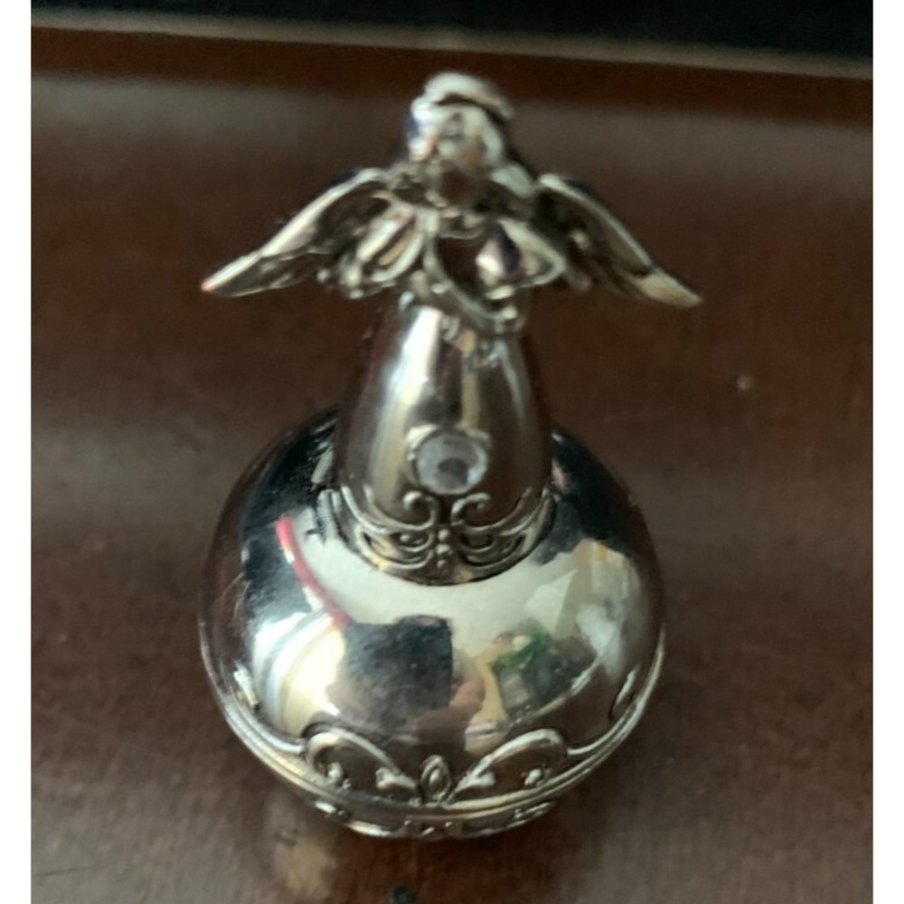 Vintage Memory Ring, Trinket,‎ First Tooth Box Angel Good Condition